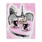 Stupell Industries Pink Parisian Cafe Breakfast Canvas, design by Jess Stempel